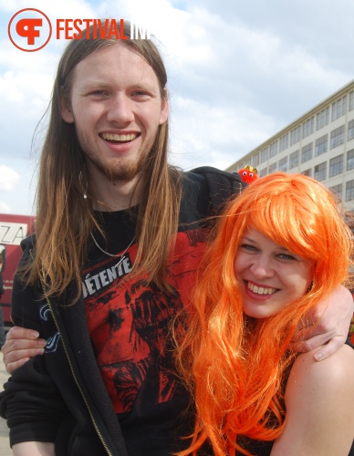 Sfeerfoto Klok Rock Orange 2013