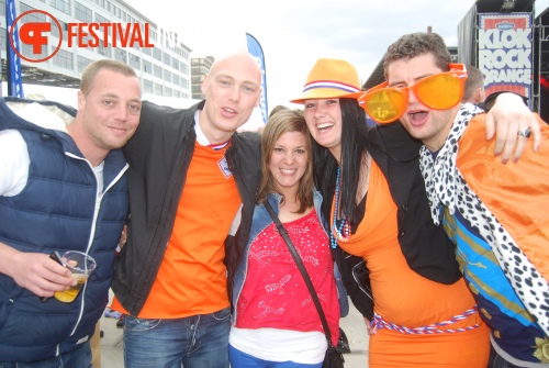 Sfeerfoto Klok Rock Orange 2013