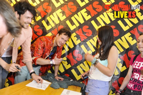 Sfeerfoto Pinkpop 2013 - Signeersessies - dag 1