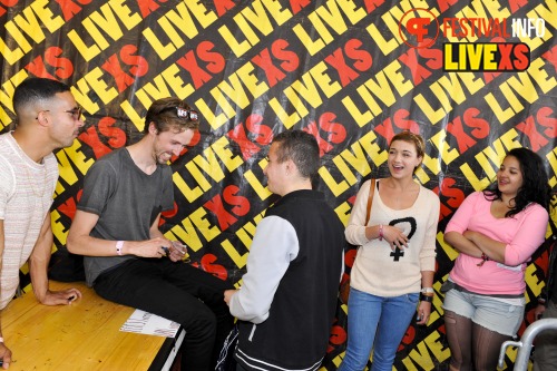 Sfeerfoto Pinkpop 2013 - Signeersessies - dag 2