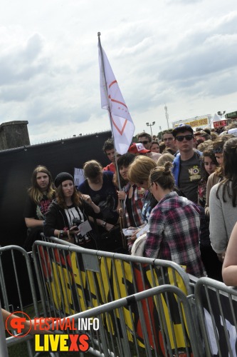 Sfeerfoto Pinkpop 2013 - Signeersessies - dag 2