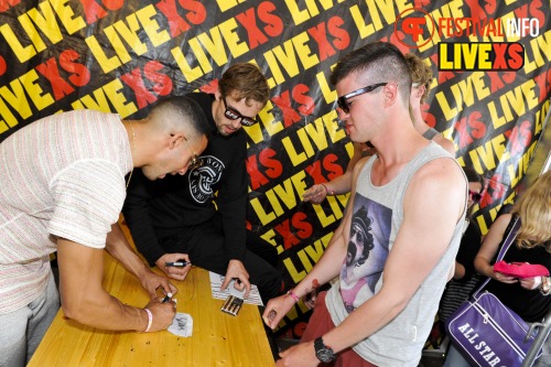 Sfeerfoto Pinkpop 2013 - Signeersessies - dag 2