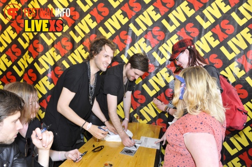 Sfeerfoto Pinkpop 2013 - Signeersessies - dag 3