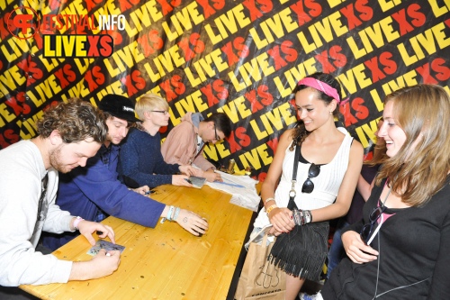 Sfeerfoto Pinkpop 2013 - Signeersessies - dag 3