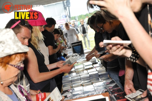 Sfeerfoto Pinkpop 2013 - Signeersessies - dag 3