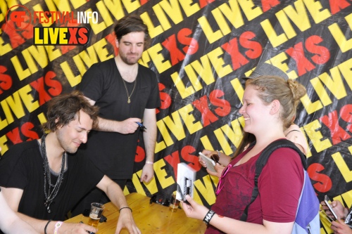 Sfeerfoto Pinkpop 2013 - Signeersessies - dag 3