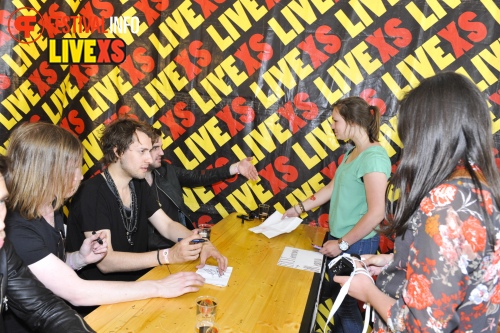 Sfeerfoto Pinkpop 2013 - Signeersessies - dag 3