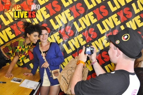 Sfeerfoto Pinkpop 2013 - Signeersessies - dag 3