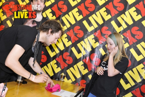 Sfeerfoto Pinkpop 2013 - Signeersessies - dag 3