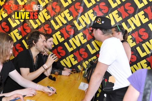 Sfeerfoto Pinkpop 2013 - Signeersessies - dag 3