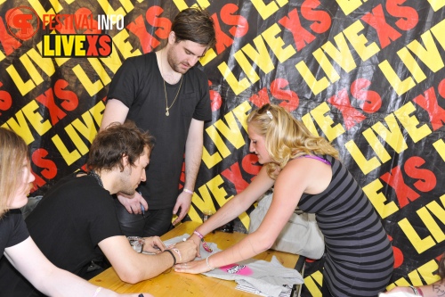 Sfeerfoto Pinkpop 2013 - Signeersessies - dag 3