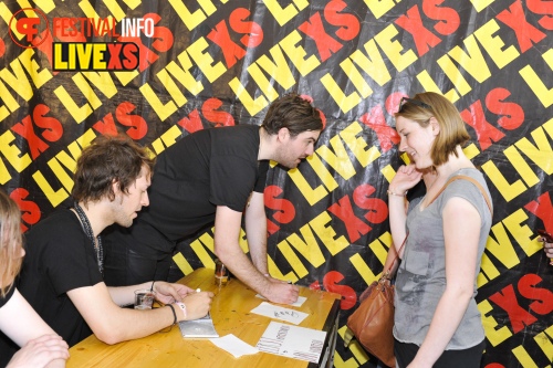 Sfeerfoto Pinkpop 2013 - Signeersessies - dag 3