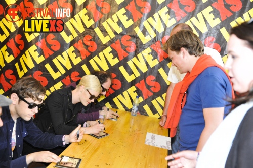 Sfeerfoto Pinkpop 2013 - Signeersessies - dag 3