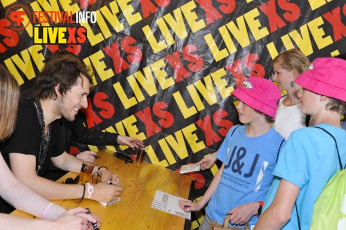 Sfeerfoto Pinkpop 2013 - Signeersessies - dag 3