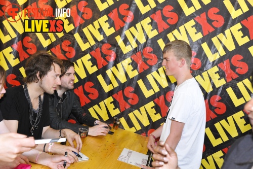 Sfeerfoto Pinkpop 2013 - Signeersessies - dag 3