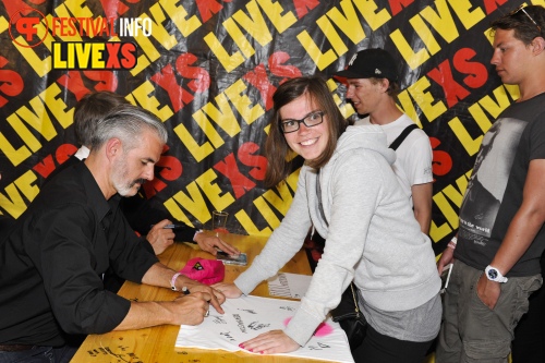 Sfeerfoto Pinkpop 2013 - Signeersessies - dag 3