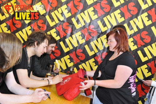 Sfeerfoto Pinkpop 2013 - Signeersessies - dag 3