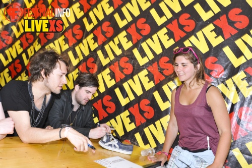 Sfeerfoto Pinkpop 2013 - Signeersessies - dag 3