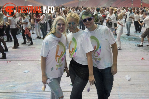 Sfeerfoto Holi Festival Of Colours Amsterdam 2013