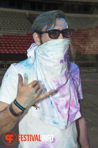 Sfeerfoto Holi Festival Of Colours Amsterdam 2013