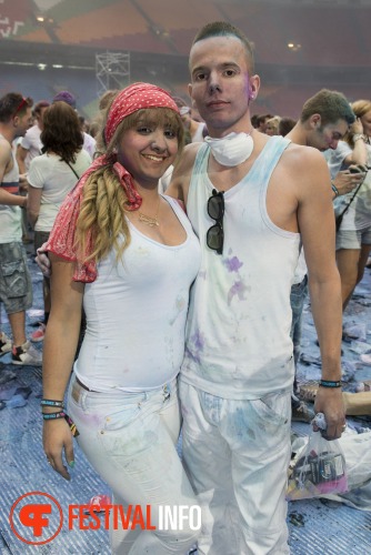 Sfeerfoto Holi Festival Of Colours Amsterdam 2013