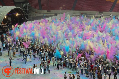 Sfeerfoto Holi Festival Of Colours Amsterdam 2013