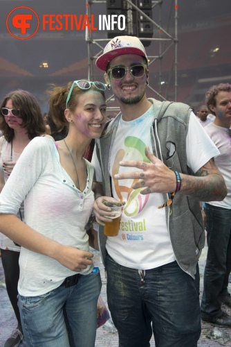 Sfeerfoto Holi Festival Of Colours Amsterdam 2013