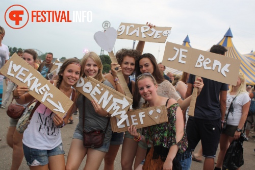 Sfeerfoto Lowlands 2013 - dag 1