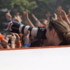 Sfeerfoto Koninginnedag Museumplein - zaterdag 30 april 2011