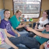 Sfeerfoto 3FM Sziget A-train - vrijdag 5 augustus