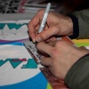 Sfeerfoto Snow Patrol Signeersessie - 10/11 - FAME Megastore