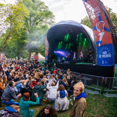 Sfeer Bevrijdingsfestival Nijmegen