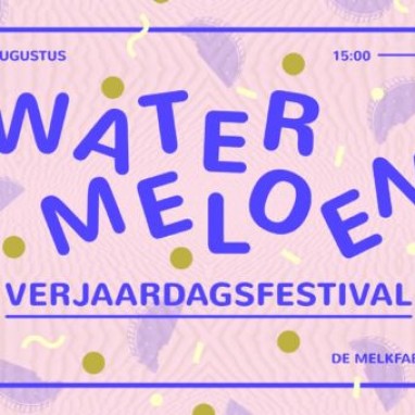 watermeloen verjaardagsfestival