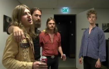 Video: DeWolff bereidt zich voor op show in TivoliVredenburg