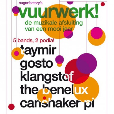 Vuurwerk sugarfactory