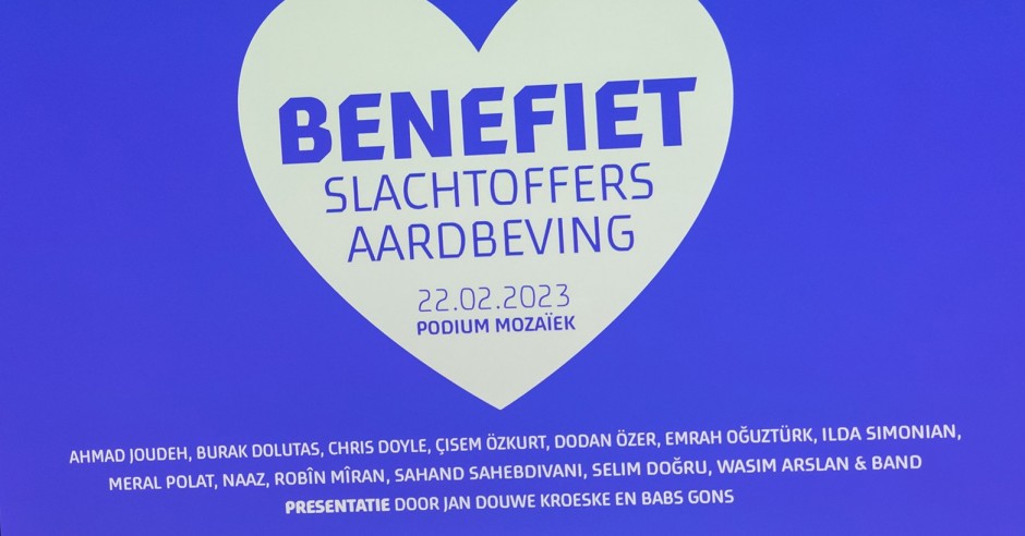 Festivalinfo review: Benefiet slachtoffers aardbeving Turkije en Syrië - 22/02 - Podium Mozaiek