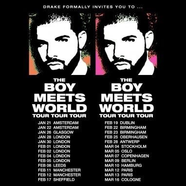 Drake - Boy Meets World tour