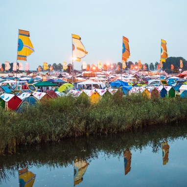 Camping Mysteryland sfeer
