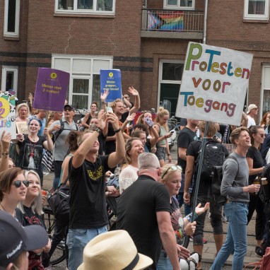 Unmute Us protesten