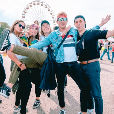 Lollapalooza 2019 festival sfeer