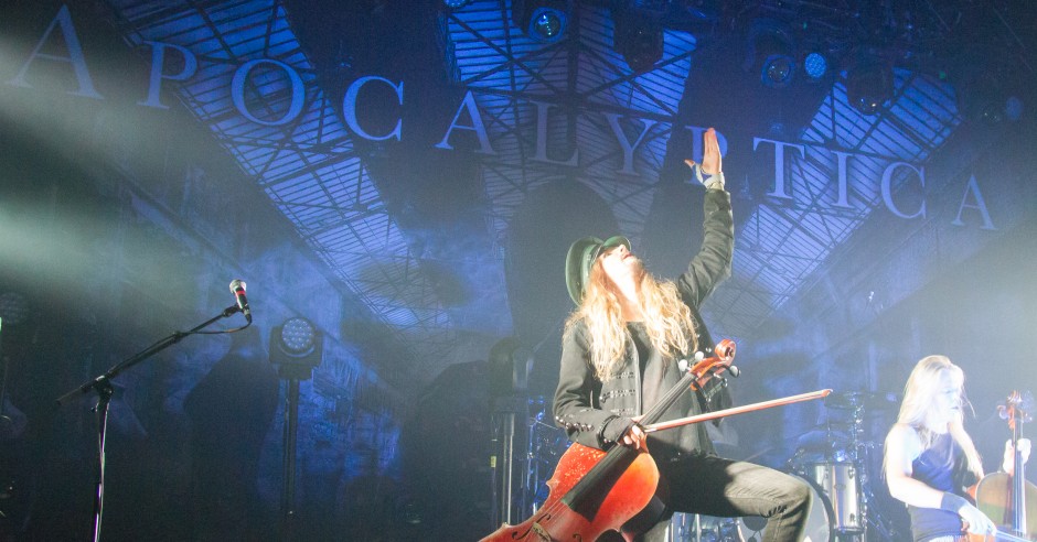 Bekijk de Apocalyptica - 23/10/2015 - Melkweg foto's