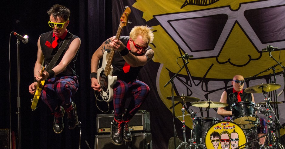 Festivalinfo review: The Toy Dolls - 15/02 - Grenswerk