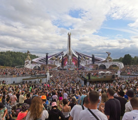 Tomorrowland is bezig om hoofdpodium opnieuw op te bouwen