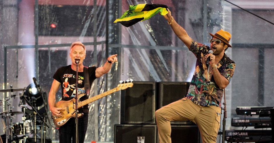 Bekijk de Sting & Shaggy - 07/07 - Paleis Soestdijk foto's