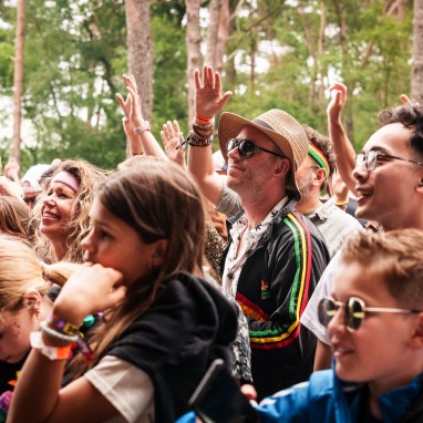 festival sfeer