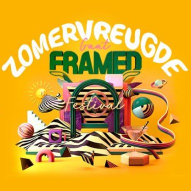 Zomervreugde gaat Framed