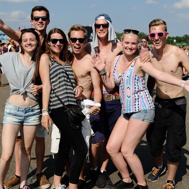 Pinkpop sfeer