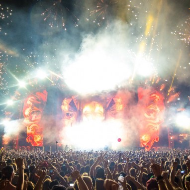 Sfeer Festival Vuurwerk Mysteryland 2017