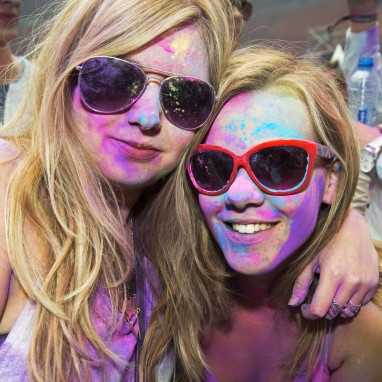 Holi Festival Sfeer