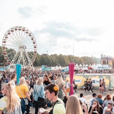 Lollapalooza 2019 festival sfeer
